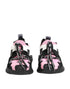 Dolce & Gabbana Pink Mesh Sorrento Trekking Sneakers Shoes